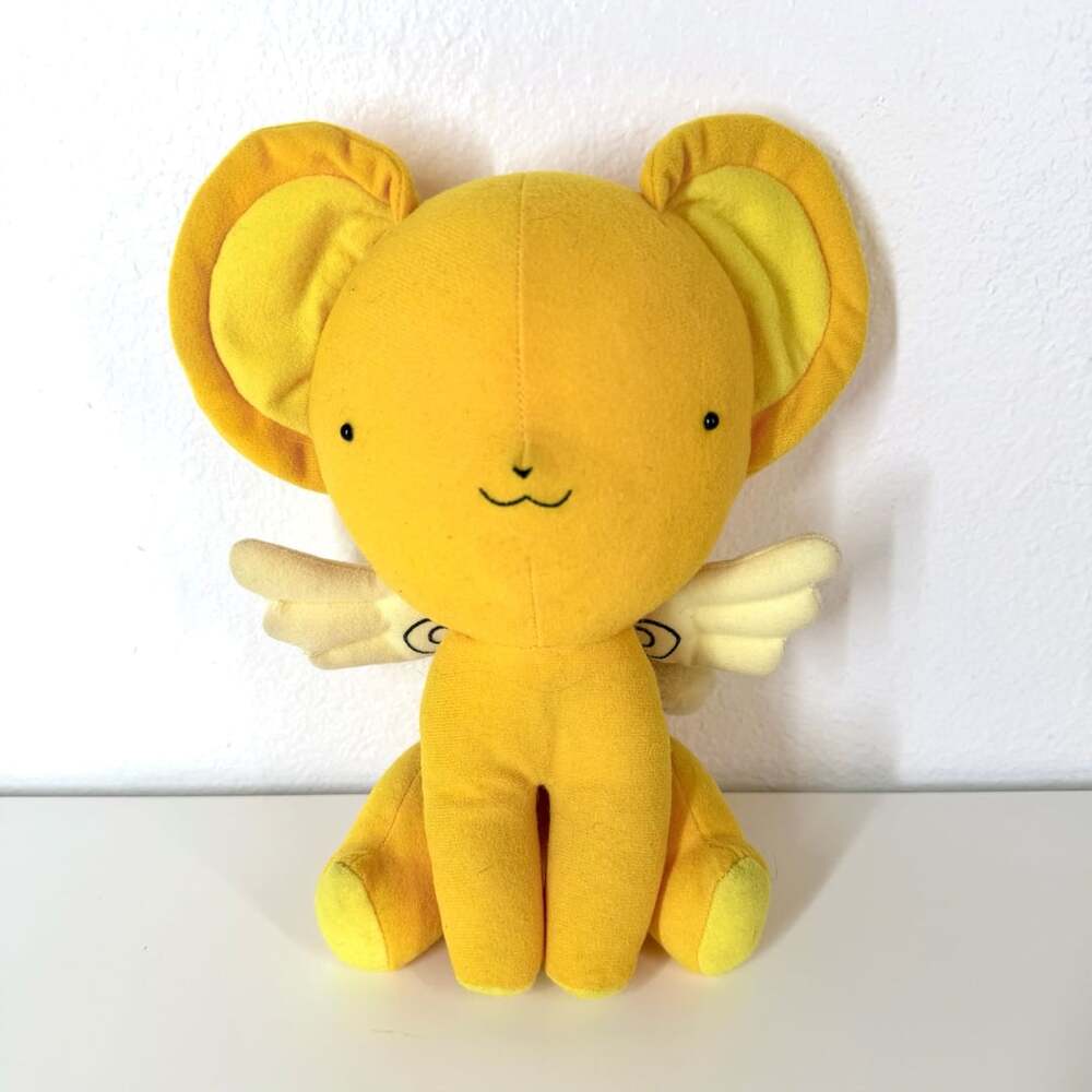 Trendmasters Cardcaptor Sakura Kero Talking Plush 8 Inch Yellow UNTESTED